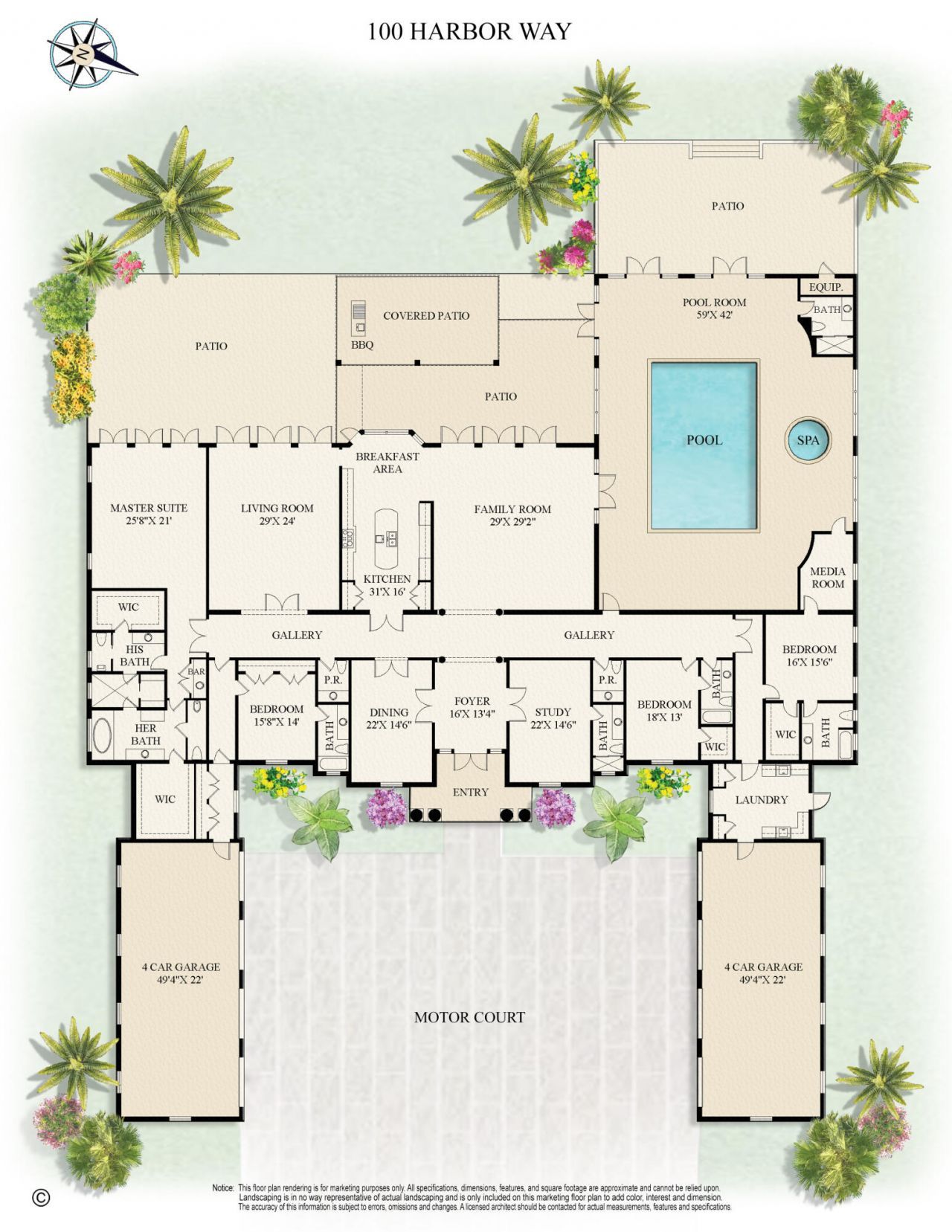 100 Harbor Way, Jupiter Island, FL 33455 Photo