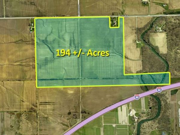194 acres W Holt Road, Minooka, IL 60447