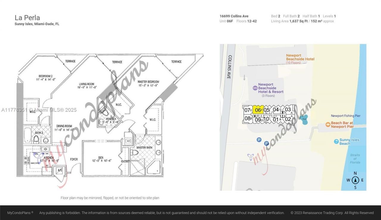 16699 Collins Ave, Unit 2406, Sunny Isles Beach, FL 33160 Photo