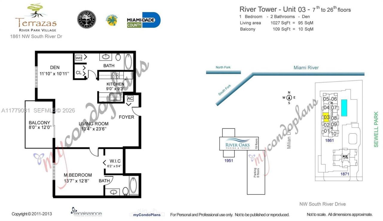 1861 NW S River Dr, Unit 803, Miami, FL 33125 Photo
