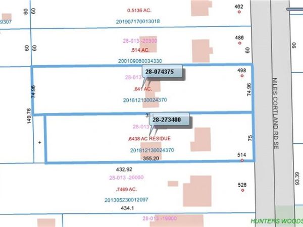 498 & 514 Niles Cortland Road SE, Warren, OH 44484