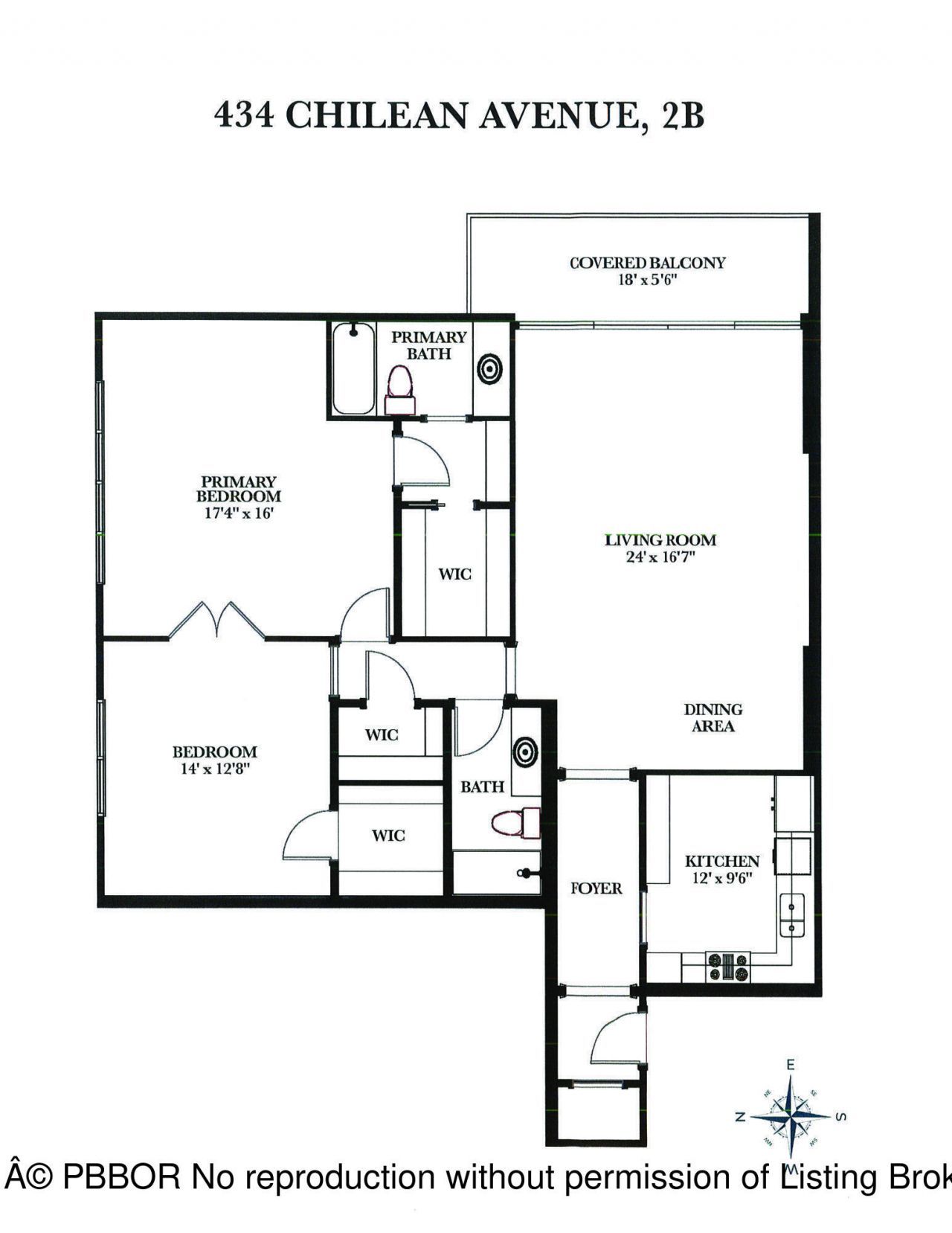 434 Chilean Avenue, Unit 2B, Palm Beach, FL 33480 Photo