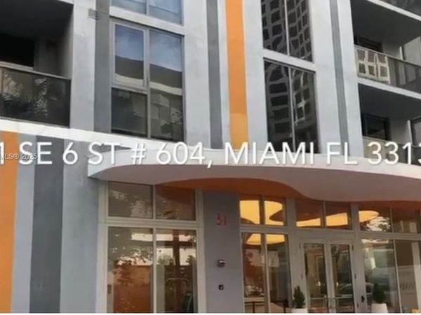 31 SE 6th St, Unit 604, Miami, FL 33131