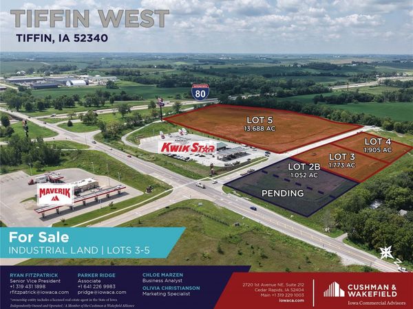 3287 Ireland Ave NW - Lot 5, Tiffin, IA 52340