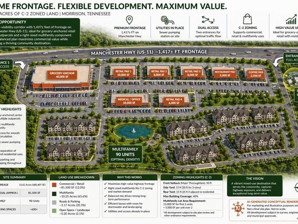 0 Manchester Hwy, Morrison, TN 37357