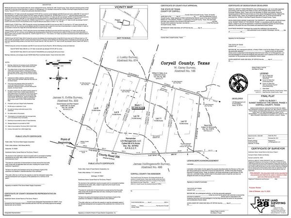 Sunset Ranch Tract 11 CR 356 Road, Gatesville, TX 76528