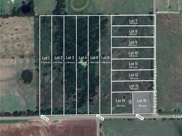 Lot 15 HCR 3363, Mount Calm, TX 76673