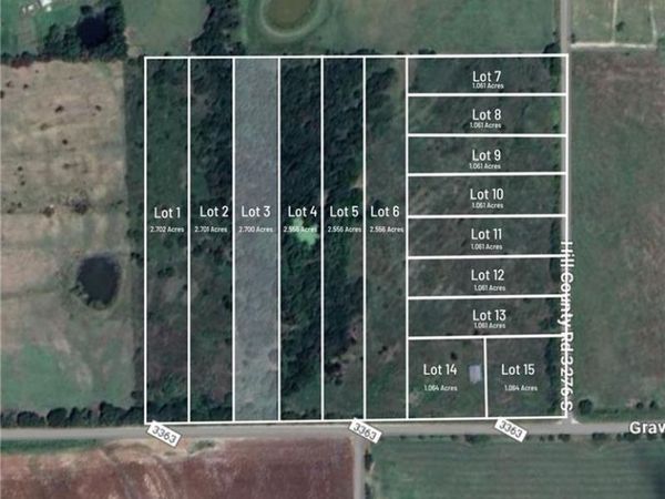Lot 3 HCR 3363, Mount Calm, TX 76673