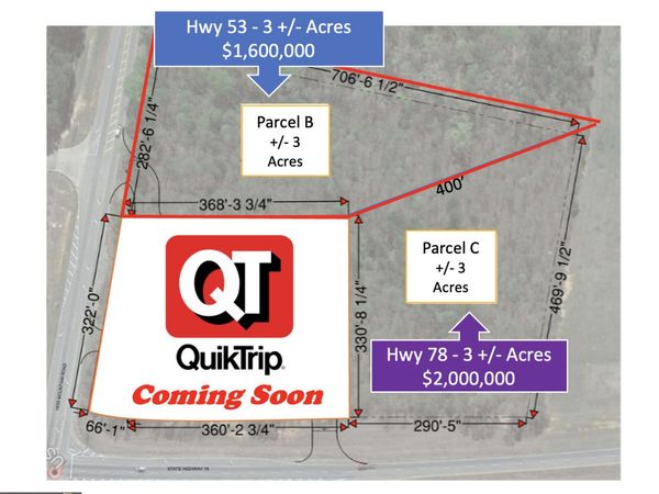 6601 Hog Mountain Hwy - Hwy 53, Unit PARCEL B, Bogart, GA 30622