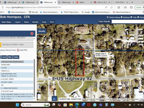 9736 E 92 HIGHWAY, TAMPA, FL 33610