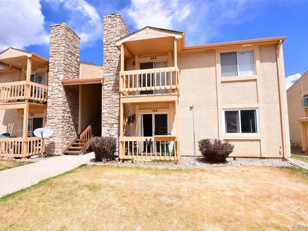 846 Tenderfoot Hill Road, Unit 104, Colorado Springs, CO 80906