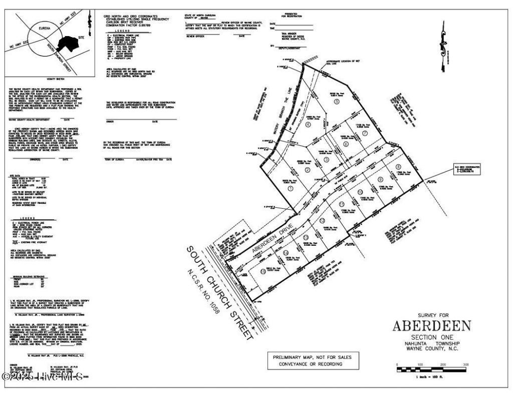 Lots 1- 15 S Church St., Eureka, NC 27830 Main Photo