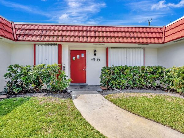 5800 Fernley Drive W, Unit 45, West Palm Beach, FL 33415