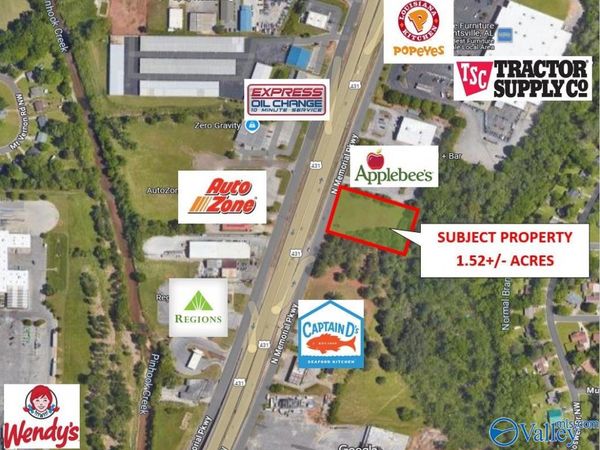 Lot 3 Memorial Parkway North, Huntsville, AL 35810