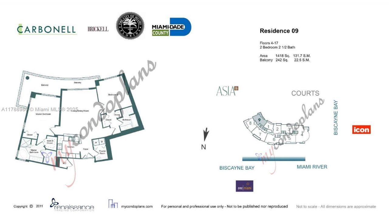 901 Brickell Key Blvd, Unit 1009, Miami, FL 33131 Photo