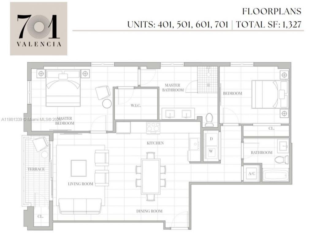 701 Valencia Ave, Unit 401, Coral Gables, FL 33134 Photo