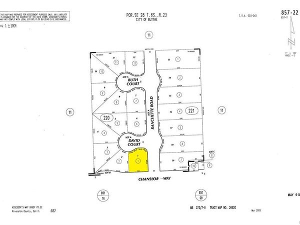 0 Ranchette Estates Lot #1, Blythe, CA 92225
