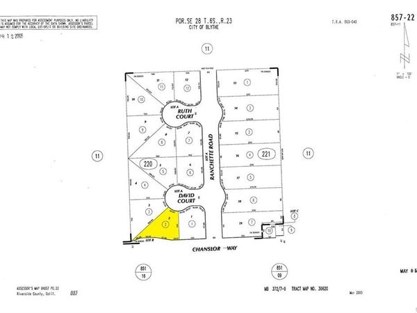 0 Ranchette Estates Lot #2, Blythe, CA 92225