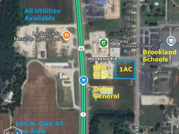 195 N Oak Street, Brookland, AR 72417