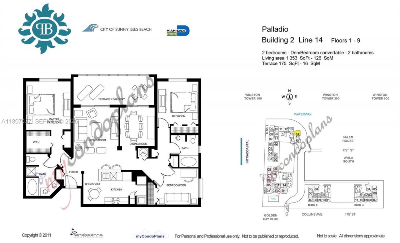 17150 N Bay Rd, Unit 2814, Sunny Isles Beach, FL 33160 Photo
