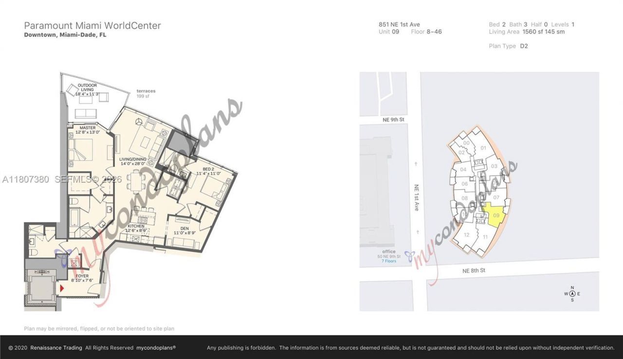 851 NE 1st Ave, Unit 1409, Miami, FL 33132 Photo