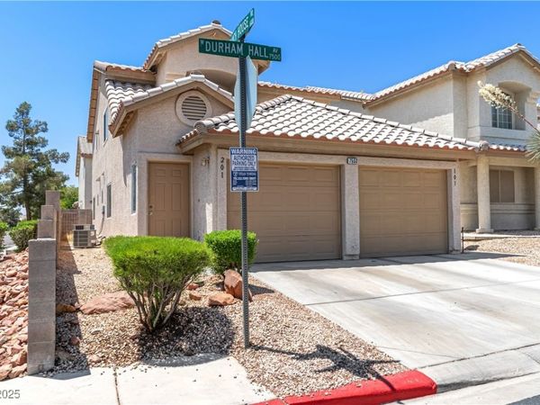 7553 Durham Hall Avenue, Unit 201, Las Vegas, NV 89130