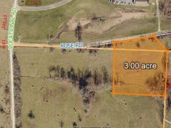 0 Rose Road, Unit 3 acres, Senecaville, OH 43780