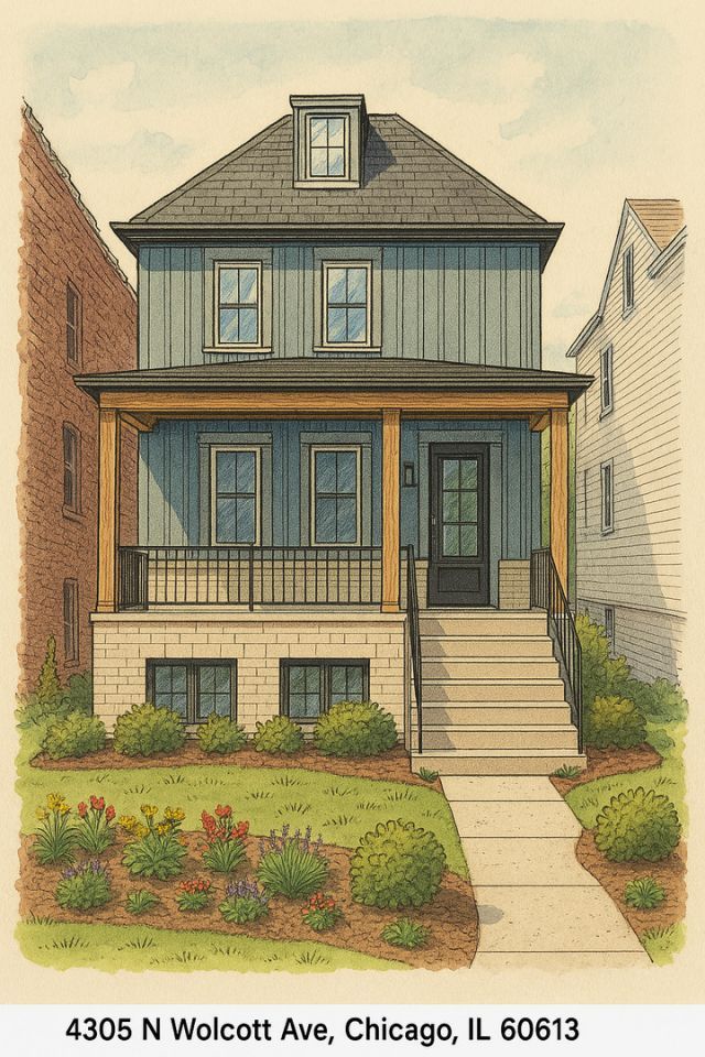 4305 N Wolcott Avenue, Chicago, IL 60613 Main Photo