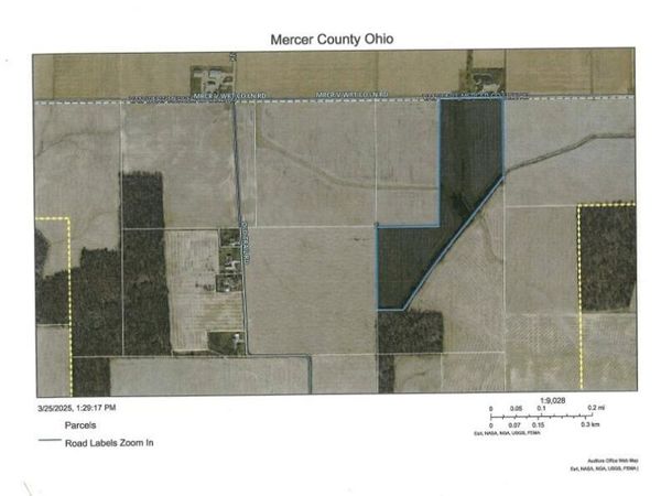 0 Mercer Van Wert County Line Road, Rockford, OH 45882