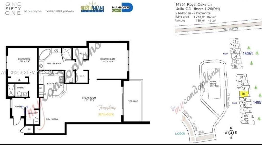 14951 Royal Oaks Ln, Unit 1804, North Miami, FL 33181 Photo