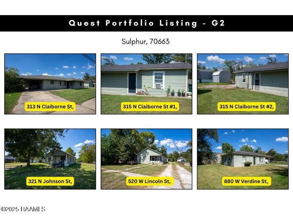 313 N Claiborne Street, Sulphur, LA 70663