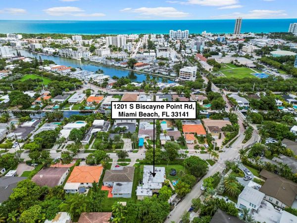 1201 S Biscayne Point Rd, Miami Beach, FL 33141