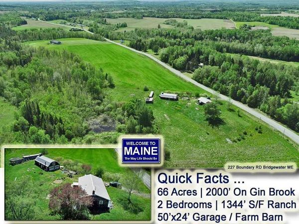 227 Boundary Line Road, Bridgewater, ME 04735