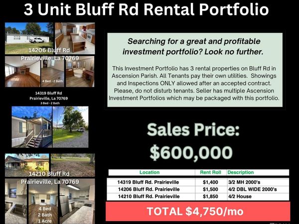 14206 Bluff Rd, Prairieville, LA 70769