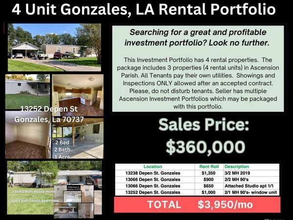 13238 Depen St, Gonzales, LA 70737