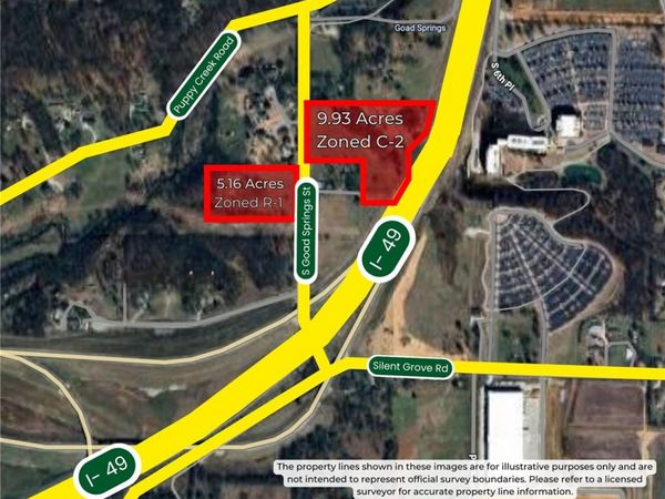 5.16 AC S Goad Springs Street, Lowell, AR 72745