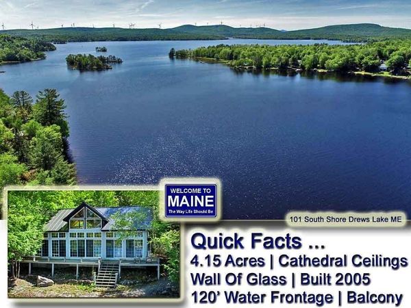 101 S South Shore Road, Linneus, ME 04730