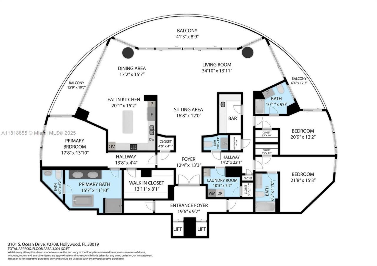 3101 S Ocean Dr, Unit 2708, Hollywood, FL 33019 Photo