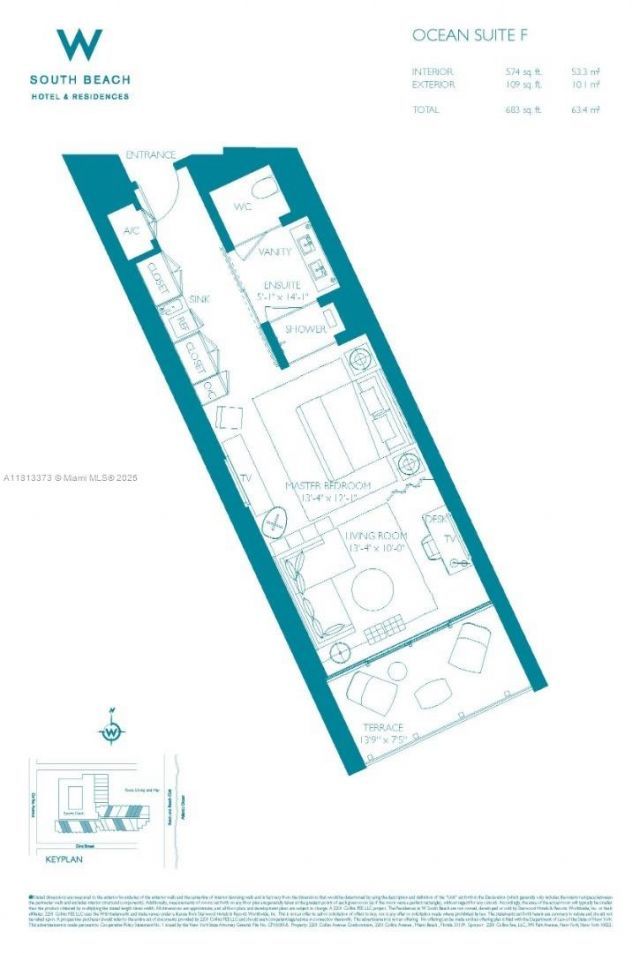 2201 Collins Ave, Unit 707, Miami Beach, FL 33139 Photo