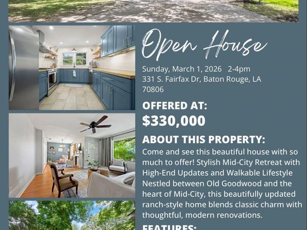331 S Fairfax Dr, Baton Rouge, LA 70806