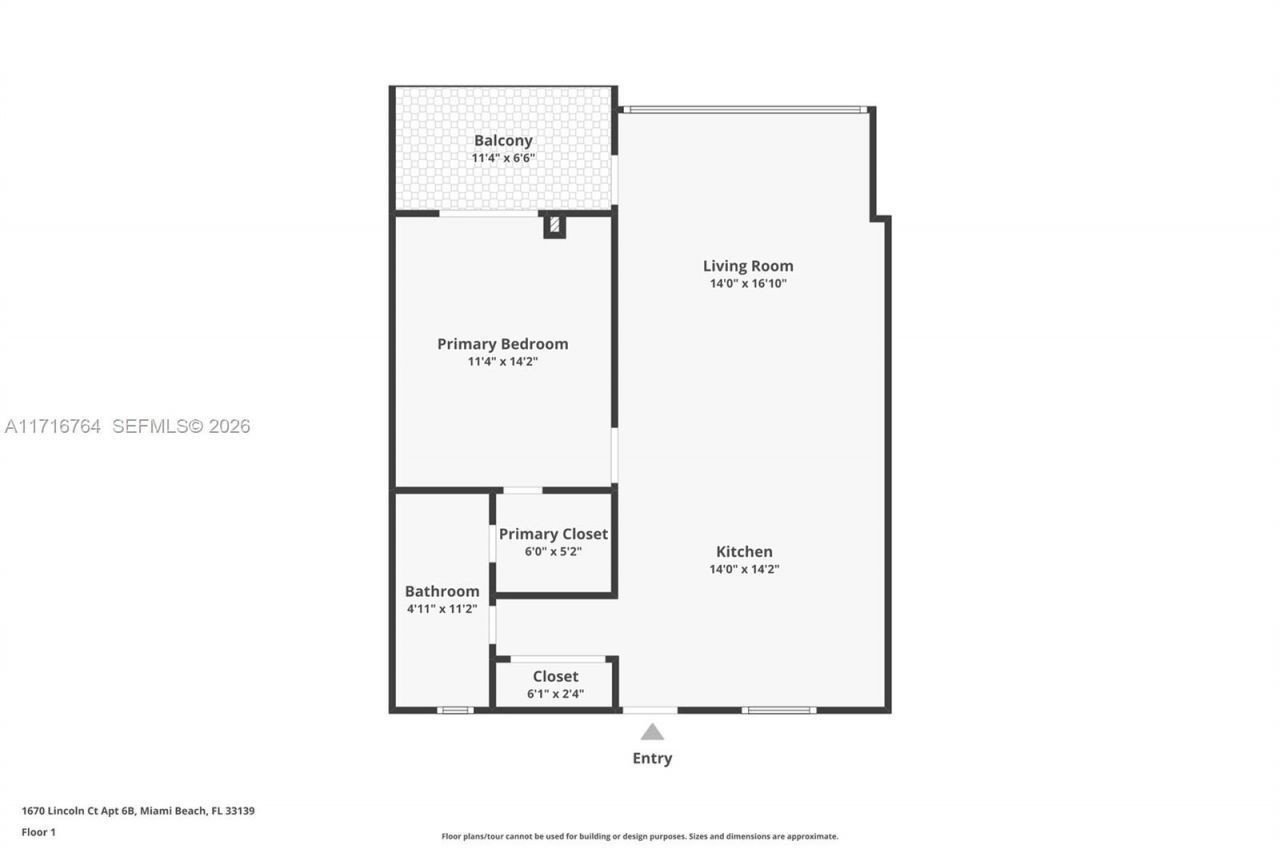 1670 Lincoln Ct, Unit 6B, Miami Beach, FL 33139 Photo