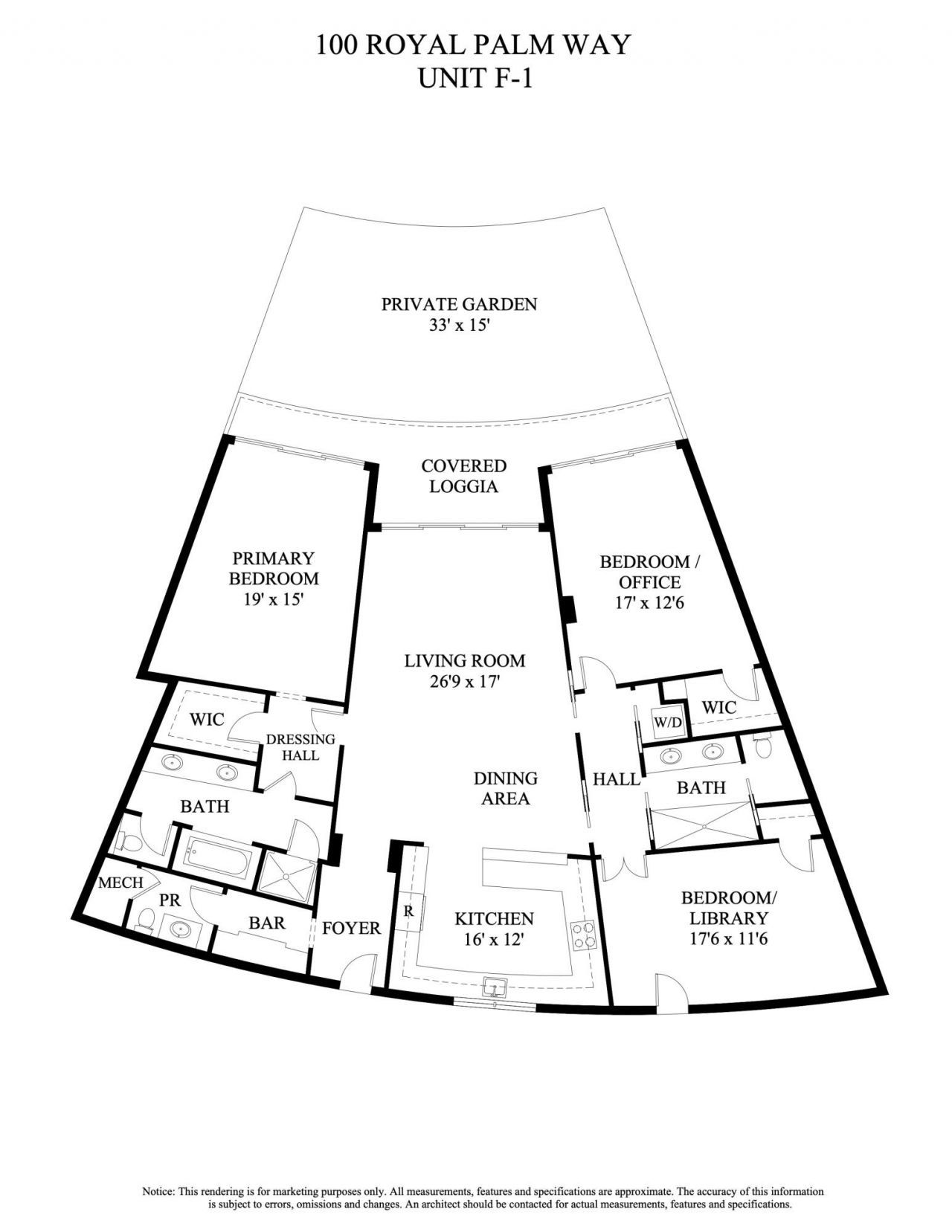 100 Royal Palm Way, Unit F1, Palm Beach, FL 33480 Photo