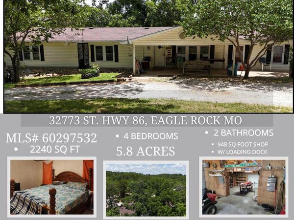 32773 State Hwy 86, Eagle Rock, MO 65641