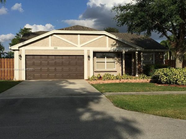 763 S Wind Cir, Sunrise, FL 33326