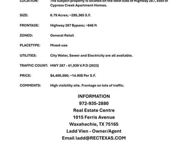 549 Cypress Creek Boulevard, Waxahachie, TX 75165