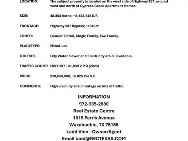 549 River Oaks Boulevard, Waxahachie, TX 75165