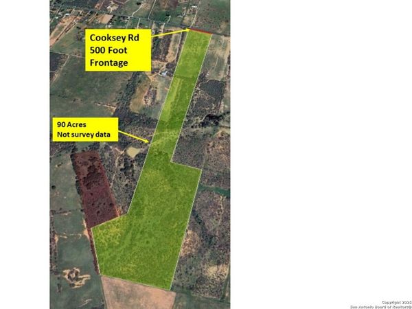 TBD Cooksey Road, Adkins, TX 78101