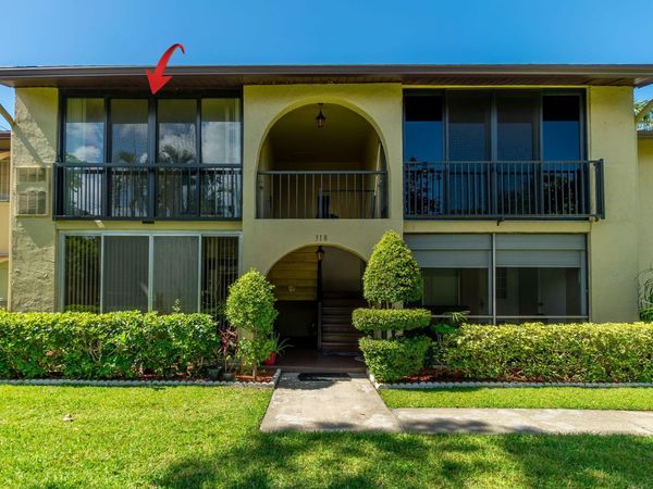 318 Pine Ridge Circle, Unit C2, Greenacres, FL 33463