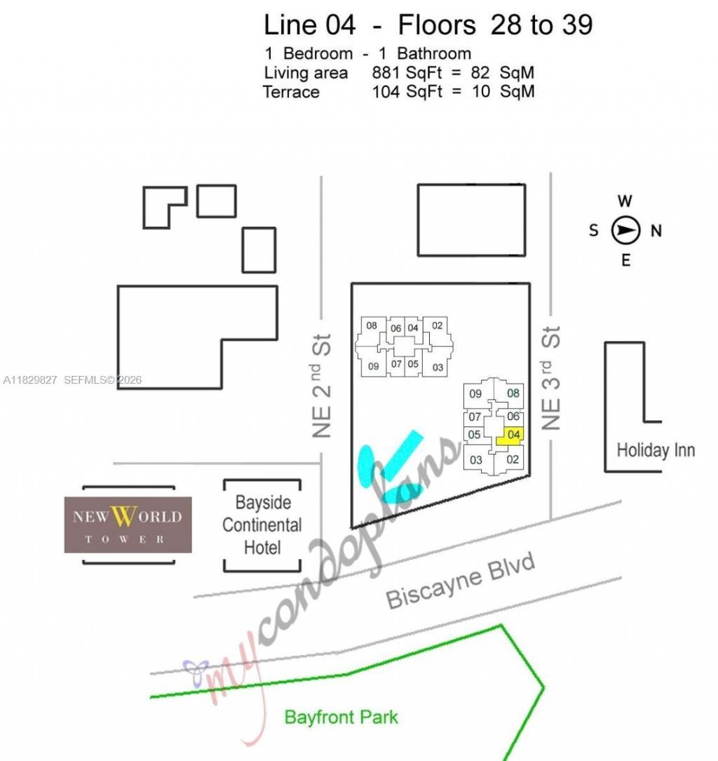 244 Biscayne Blvd, Unit 3704, Miami, FL 33132 Photo