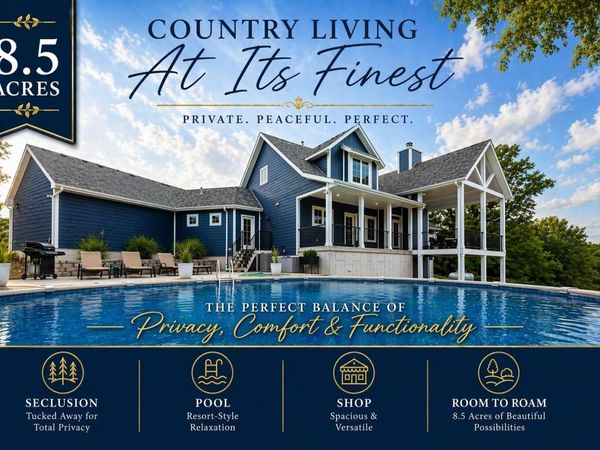 155 Cedar Springs - 8.5 Acres Avenue, Kissee Mills, MO 65680